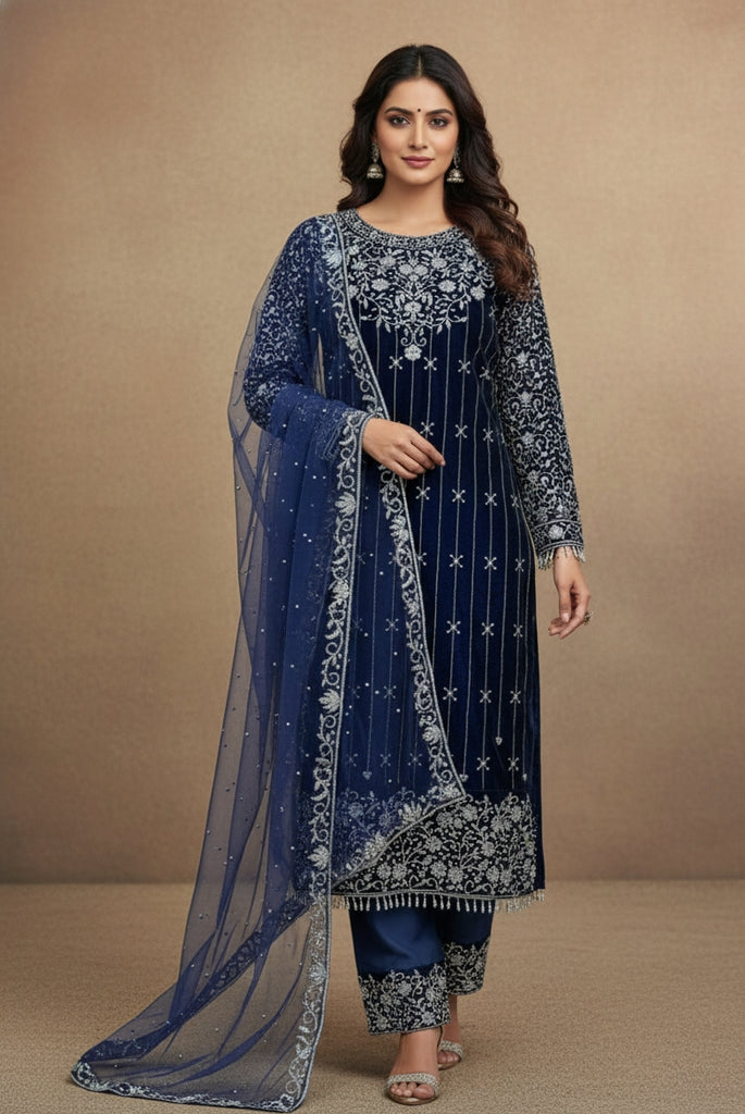 LONG KURTI-BOTTOM WITH DUPATTA