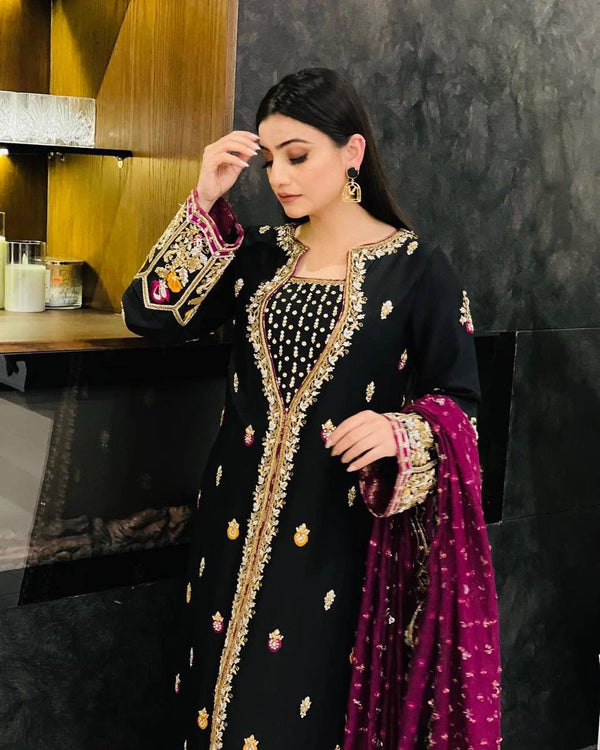 New Design beautiful kurti palazzo set