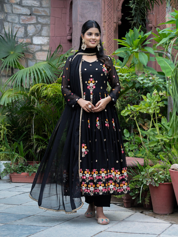 Gown With Fully Stiched and Dupatta Ready to Wear