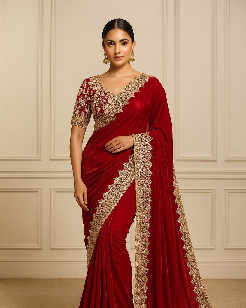 Beautiful wedding season saree