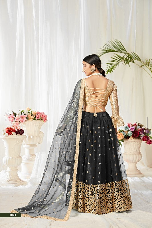 PARTY WEAR LOOK HEAVY LEHENGA CHOLI WITH DUPATTA