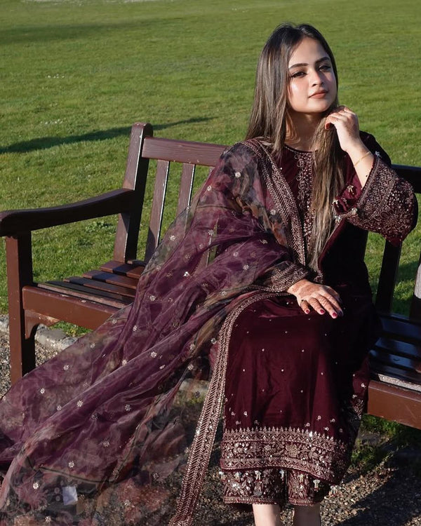 PREMIUM DESIGNER READYMADE TOP PLAZZO & DUPATTA COLLECTIONS