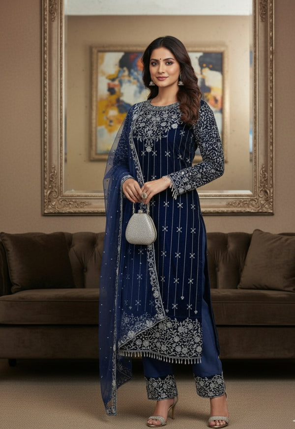 LONG KURTI-BOTTOM WITH DUPATTA