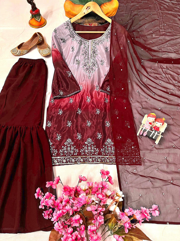 NEWLY LAUNCHED KURTI & SHARARA SET