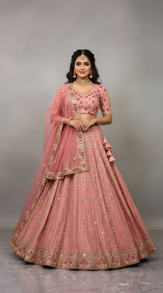 Premium Quality Soft Net Lehenga