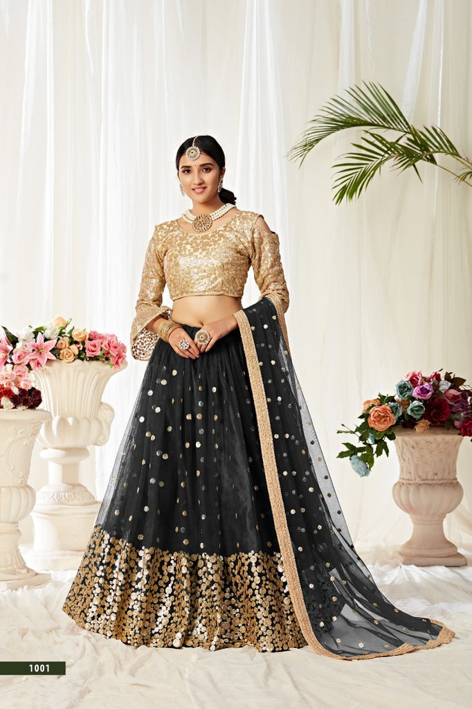PARTY WEAR LOOK HEAVY LEHENGA CHOLI WITH DUPATTA