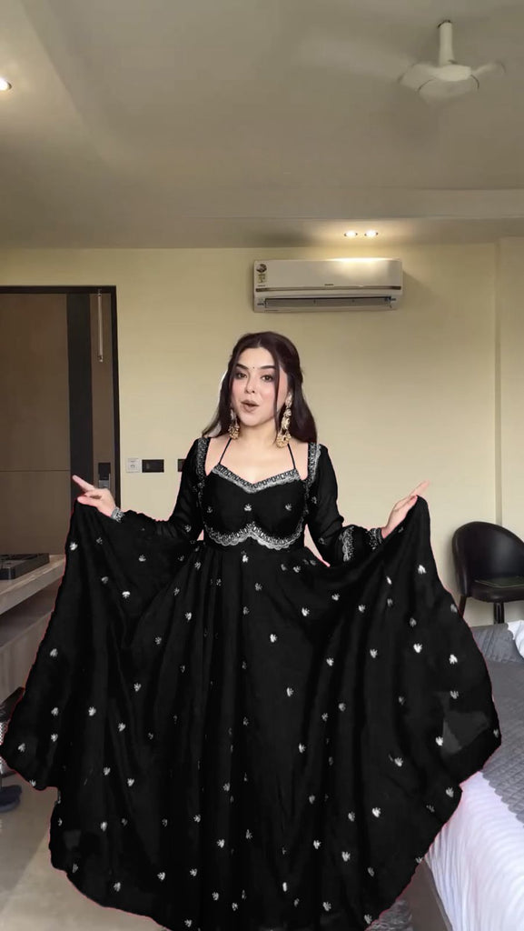 Beautiful Anarkali Gown (Fully stitched)