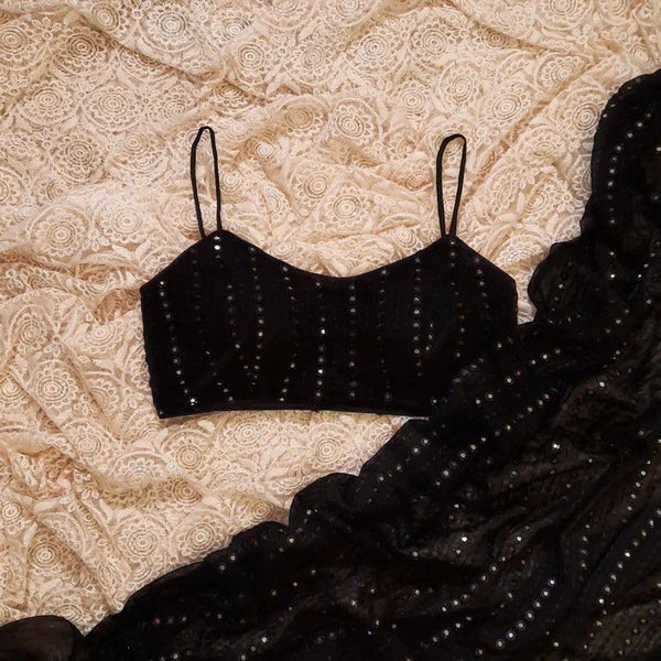 NEW SUPERHIT TRENDING BOLLYWOOD BLOCK BUSTER EMBROIDERED COTTON THREAD WITH MIRROR WORK SAREE