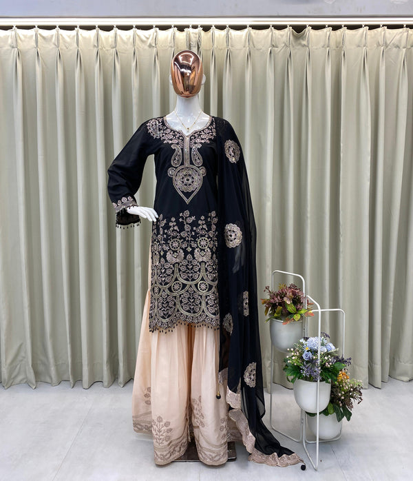 KURTA SARARA PAIR WITH DUPATTA