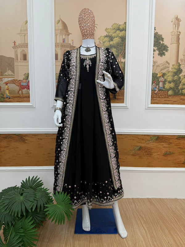 NEW SUPERHIT TRENDING FESTIVE COLLECTION GOWN, KOTI & DUPATTA