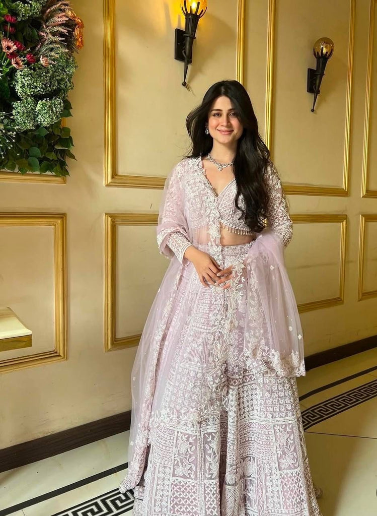 Premium Soft Butterfly Net Lehenga