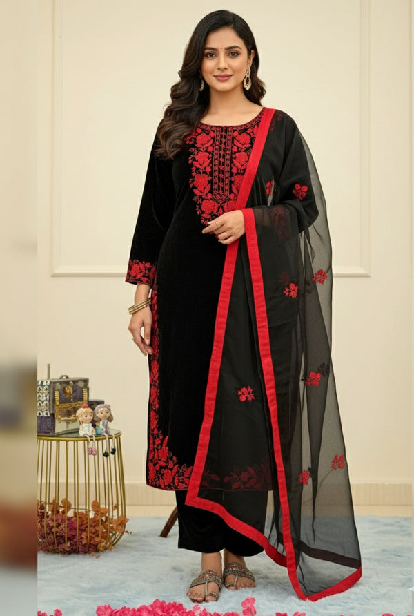 READYMADE TOP PLAZZO & DUPATTA