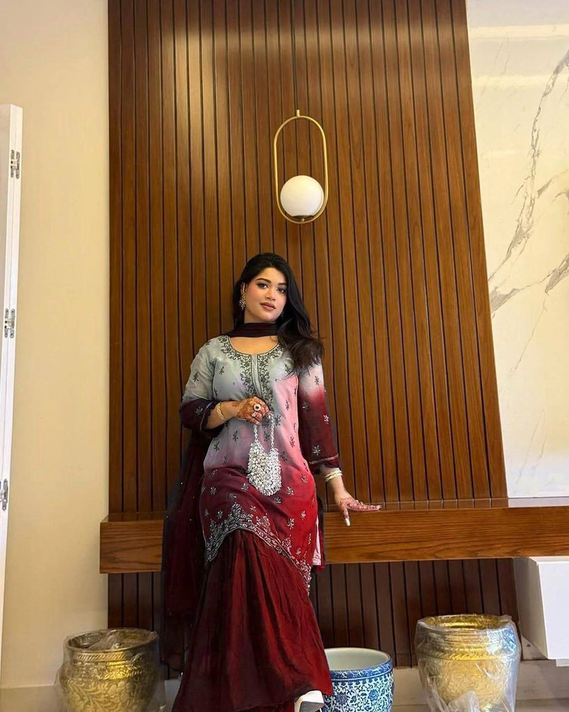 NEWLY LAUNCHED KURTI & SHARARA SET