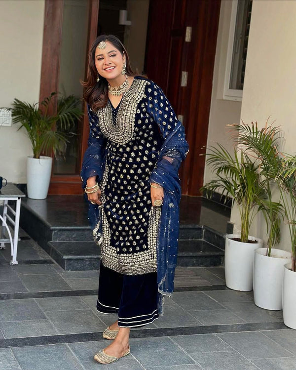 LAUNCHING NEW DESIGNER VELVET SUIT