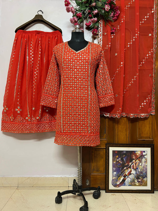 ENHANCE THE BEAUTY OF YOUR WARDROBE WITH THIS NEWLY LAUNCHED KURTI & PLAZZO